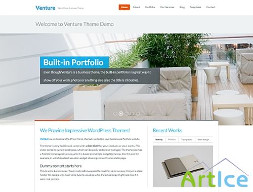 WPZoom - Venture v1.0.2 - Premium Theme for WordPress