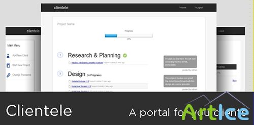 CodeCanyon - Clientele - A secure client portal