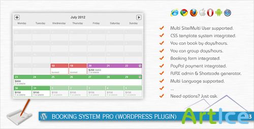 CodeCanyon - Booking System PRO (WordPress Plugin)