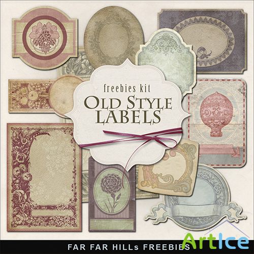 Scrap-kit - Old Style Labels 2013