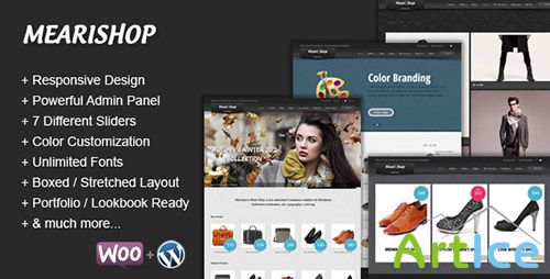 ThemeForest - Mearishop v1.0 - a Clean Responsive E-commerce Theme