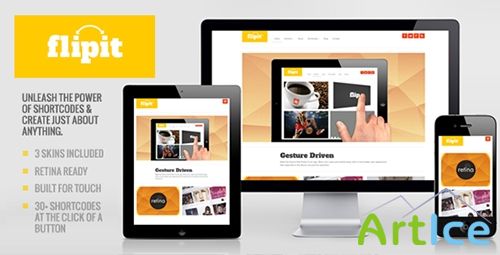 ThemeForest - Flipit v1.3 - Responsive, Multi Purpose WP Theme