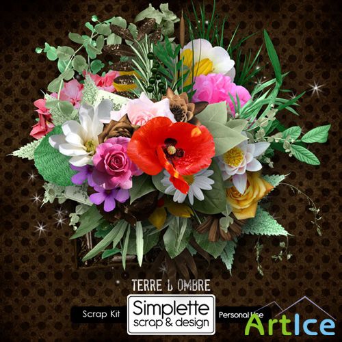 Scrap Set - Terre Dombre PNG and JPG Files