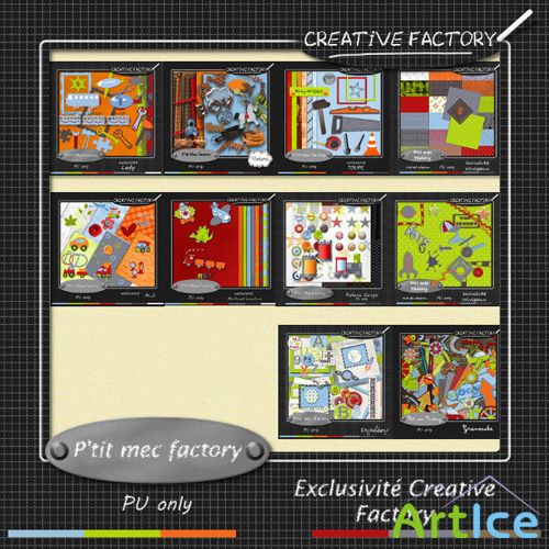 Scrap Set - Creative Factory PNG and JPG Files