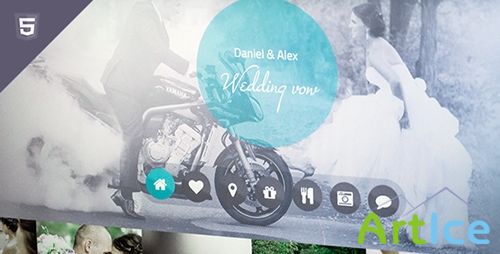 ThemeForest - Wedding vow - html responsive template - RIP