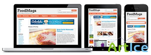 ColorlabsProject - Foodmagz v1.1.2 - Premium WordPress Theme