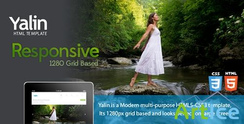 ThemeForest - Yalin - Responsive Modern Business Template - FULL