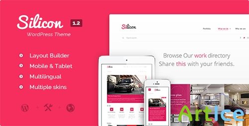 ThemeForest - Silicon - Responsive WordPress Theme - FULL