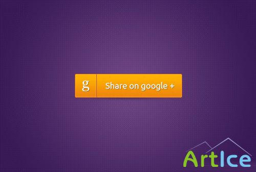 Google Plus Button PSD Resources