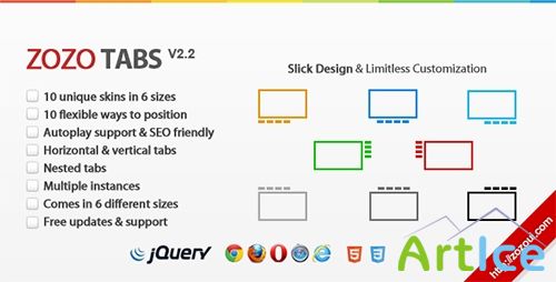 CodeCanyon - Zozo Tabs v2.2