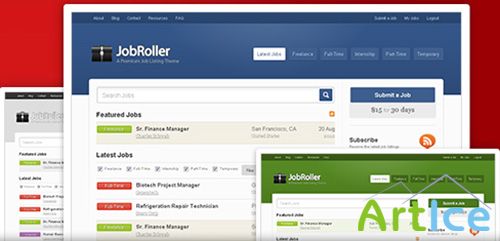 AppThemes - Jobroller v1.6.4 + Child + PSDs (Premium Template For WordPress)