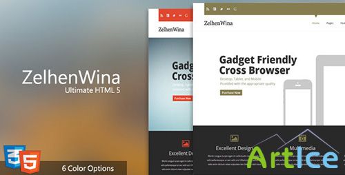 ThemeForest - ZelhenWina Ultimate HTML 5 - RIP