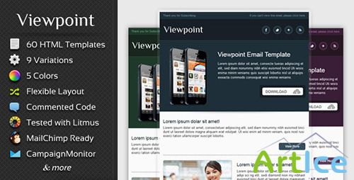 ThemeForest - Viewpoint - Multipurpose Email Template