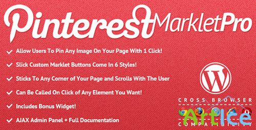 CodeCanyon - Pinterest Marklet for WordPress