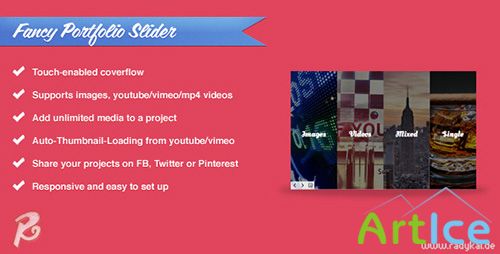 CodeCanyon - Fancy Portfolio Slider - jQuery plugin