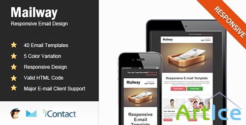 ThemeForest - Mailway - Responsive E-mail Template - RIP