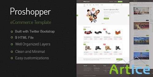 ThemeForest - Proshoper - eCommerce HTML Template - RIP