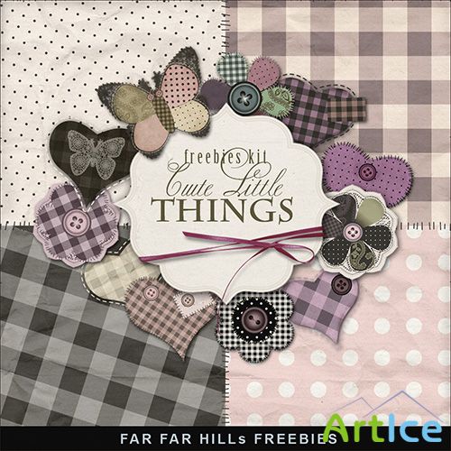 Scrap-set - Cute Little Things