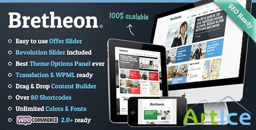 ThemeForest - Bretheon v2.0 - Premium WordPress Theme