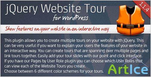 CodeCanyon - jQuery Website Tour for WordPress v1.1.3