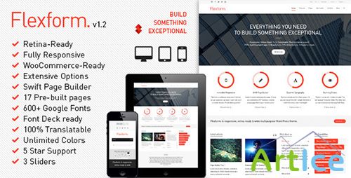 ThemeForest - Flexform v1.1.1 - Retina Responsive Multi-Purpose Theme