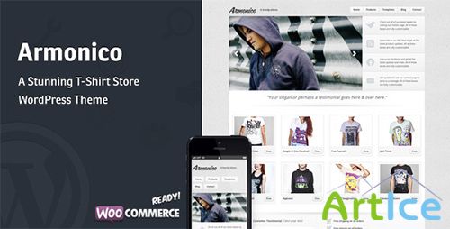 ThemeForest - Armonico v2.0.11 - A Stunning Tee Store WordPress Theme