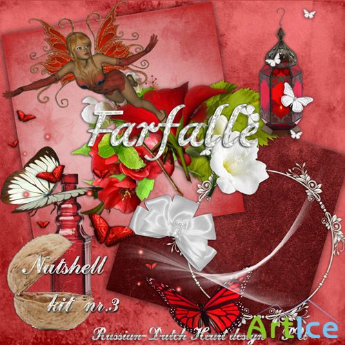 Scrap Set - Farfalle PNG and JPG Files