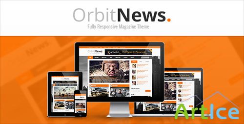 ThemeForest - Orbit News v1.0 - Responsive Magazine HTML Template - FULL