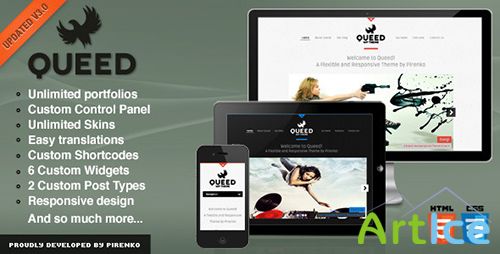 ThemeForest - Queed v1.1 - Premium Wordpress Theme