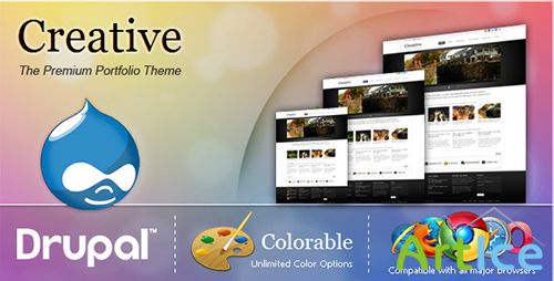 ThemeForest - Creative - The Premium Portfolio Drupal Theme