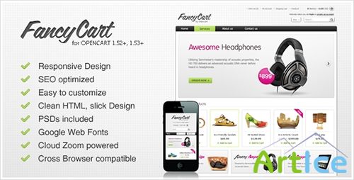 ThemeForest - FancyCart v1.26 Premium OpenCart Theme