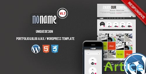 ThemeForest - AGT v1.6 Noname Ajax / WordPress Template