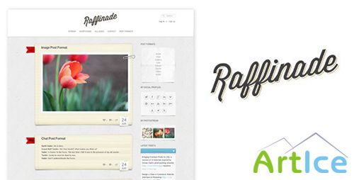 ThemeForest - Raffinade v1.0 - WordPress Tumblog Theme