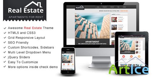 ThemeForest - Real Estate - Responsive HTML Theme - RIP