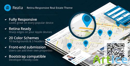 ThemeForest - Realia - Retina Responsive Real Estate Template - RIP