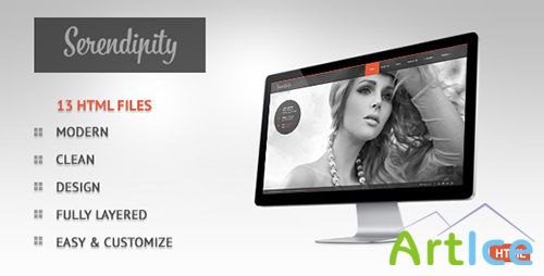 ThemeForest - Serendipity - Fullscreen, Photography, HTML5 - RIP