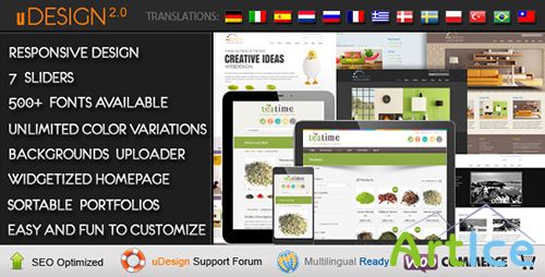 ThemeForest - U-Design v2.0 WordPress Theme