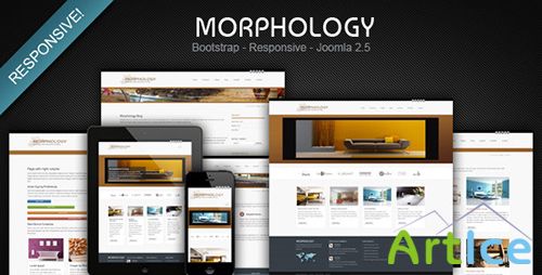 ThemeForest - Morphology - Responsive Joomla Business Template