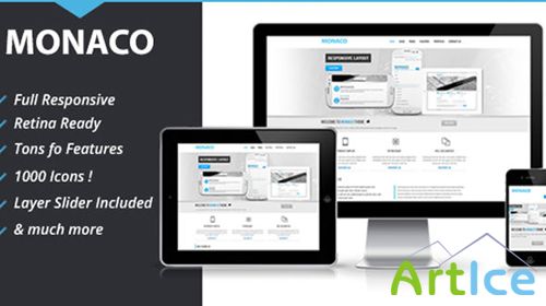 Mojo-Themes - Monaco Responsive Multi-Purpose Template - RIP