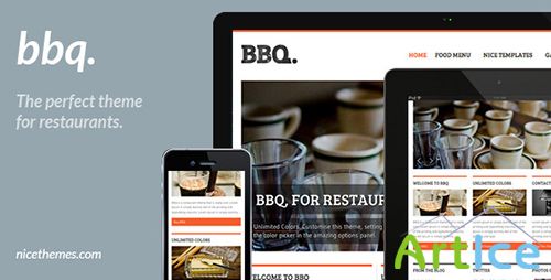 ThemeForest - Bbq Restaurant Wordpress Theme v1.0.7