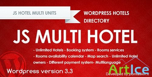 CodeCanyon - Js Hotel booking system v2.2.1