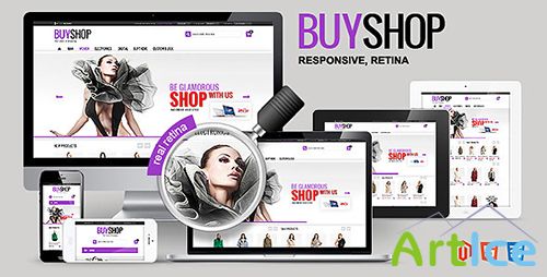 ThemeForest - BUYSHOP - Premium Responsive Retina Magento theme - FULL