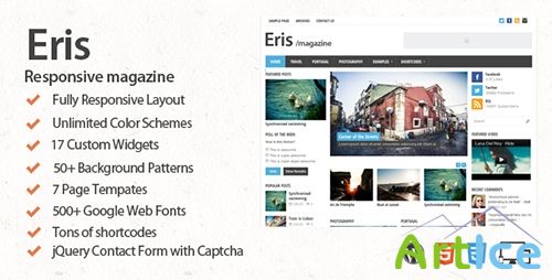 ThemeForest - Eris v1.0.4 - Responsive WordPress Magazine Theme