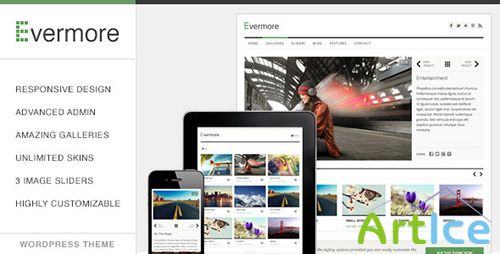 ThemeForest - Evermore v1.0.5 - Premium Responsive WordPress Theme