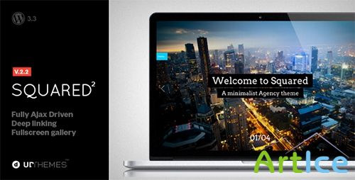 ThemeForest - Squared v1.7 - Minimalist Creative Wordpress Theme