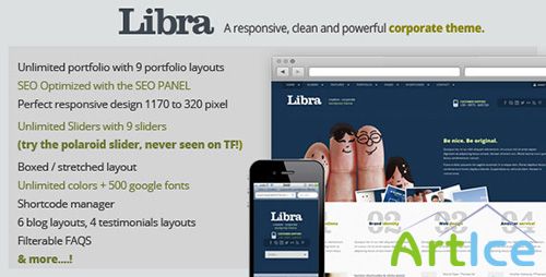 ThemeForest - Libra v1.1.0 - Flexible & Multipurpose WP Theme