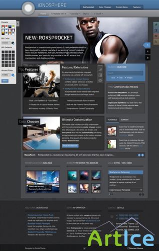 RocketTheme - Ionosphere v.1.6 for Joomla 2.5 & 3.0