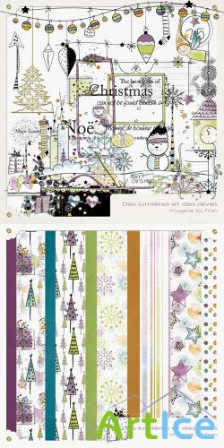 Scrap Set - Des Lumieres et des reves