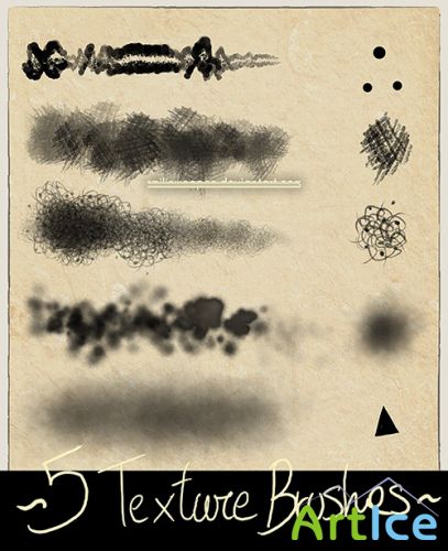 Photoshop Texture Brushes .ABR