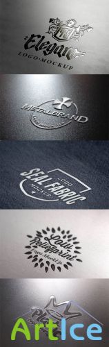 5 Logo Mock Up Templates